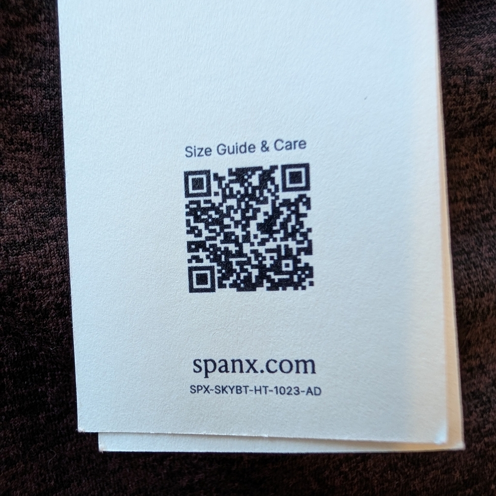 NWT Spanx Sky Soft Wide Leg Pant Truffle Brown Heather SIZE 1X - Picture 6 of 8